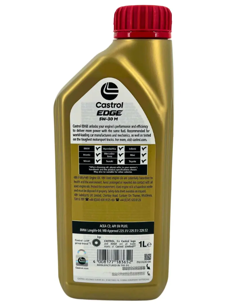 Castrol Edge 5W-30 M - 1 L – Image 4